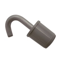 Topstykke med krog 19 mm