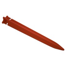 Plastpløk rød 300 mm